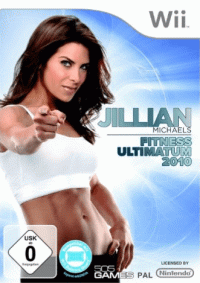 Jillian Michaels' Fitness Ultimatum 2010 Wii US box art